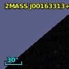 2MASS J00163313+0004231