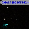 2MASS J00165742+0048316
