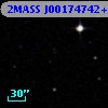 2MASS J00174742+0000068
