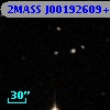 2MASS J00192609+0013495