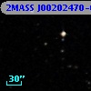 2MASS J00202470-0018390