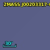 2MASS J00203317-0051120