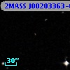 2MASS J00203363-0002232