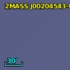 2MASS J00204543-0039126