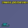 2MASS J00204590-0053419