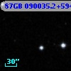 87GB 090035.2+594914