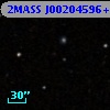 2MASS J00204596+0050079