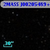 2MASS J00205489+0011128