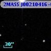 2MASS J00210416-0016335