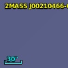 2MASS J00210466-0922304