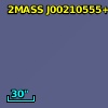2MASS J00210555+0051089