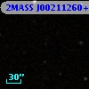 2MASS J00211260+0049512
