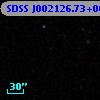 SDSS J002126.73+000249.9