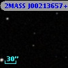 2MASS J00213657+0025500
