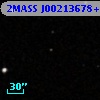 2MASS J00213678+0025187