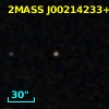 2MASS J00214233+0015348