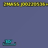 2MASS J00220536+0043280