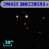 2MASS J00220591+0043444