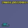 2MASS J00220943-0105532