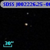 SDSS J002226.25-003657.6