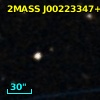 2MASS J00223347+0013215