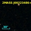 2MASS J00223486+0004454