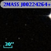 2MASS J00224264+0108149