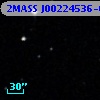 2MASS J00224536-0100104