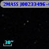 2MASS J00233496-0012220