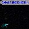 2MASS J00234028+0010150