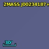 2MASS J00234187+0024087