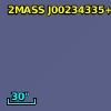 2MASS J00234335+0019226