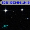SDSS J002401.19+002254.0
