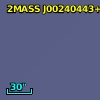 2MASS J00240443+0019095