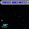 2MASS J00240722-0004211