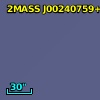 2MASS J00240759+0029172