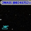 2MASS J00241752+0101317