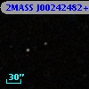 2MASS J00242482+0041194