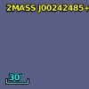 2MASS J00242485+0050189