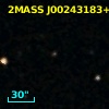 2MASS J00243183+0022191