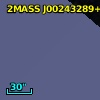 2MASS J00243289+0006514