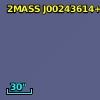 2MASS J00243614+0016018