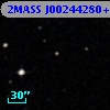 2MASS J00244280+0004127