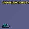 2MASS J00244412+0105337