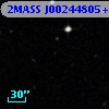 2MASS J00244805+0003030