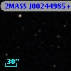 2MASS J00244985+0008078