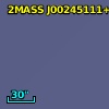 2MASS J00245111+0012484