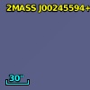 2MASS J00245594+0041567