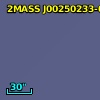 2MASS J00250233-0021376