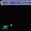 SDSS J002502.74+005144.4